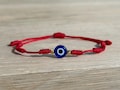7 Knots Red String Evil Eye Bracelet, Good Luck Protection Jewelry