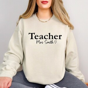 Custom Teacher Name Shirt, Teacher Tee, Teacher Team Shirt, Teacher Day Tee, Trendy Tee