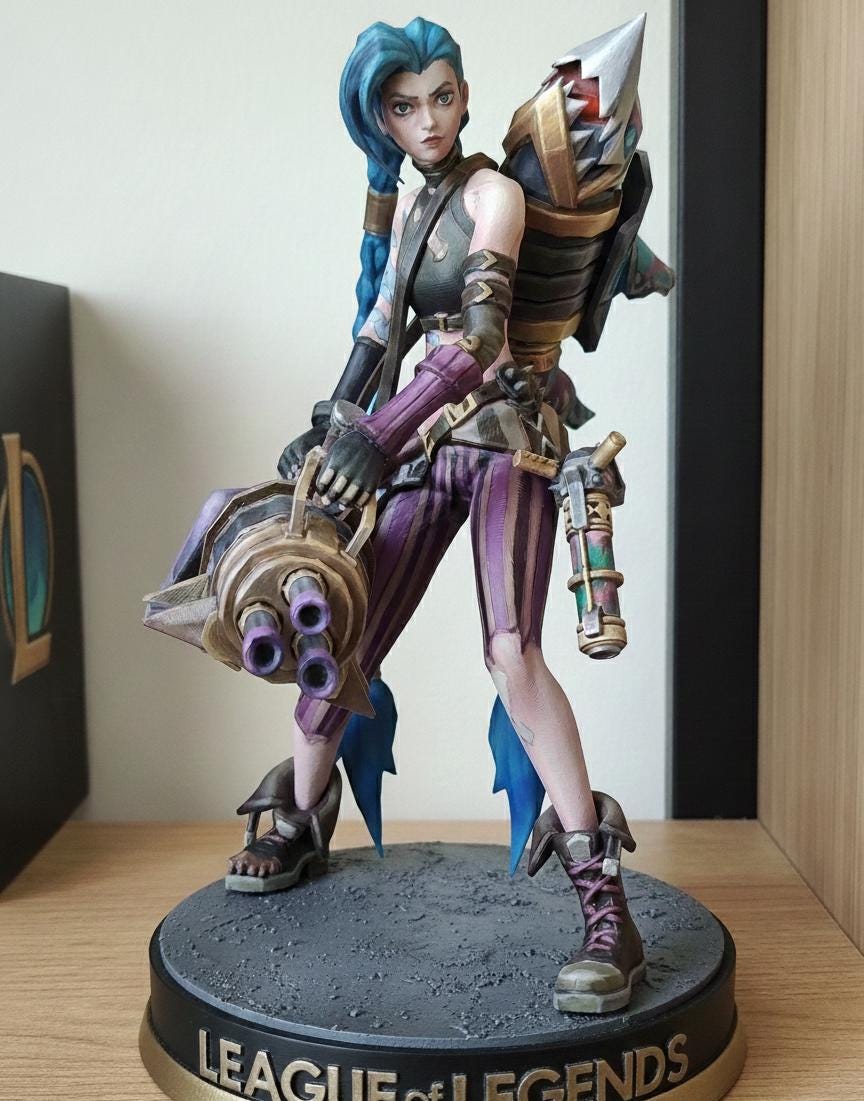 Arcane jinx figure - Etsy 日本