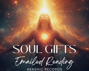 Lettura dei doni dell'anima, registrazioni audio dei registri akashici, intuizioni spirituali, guida intuitiva, carte dell'oracolo