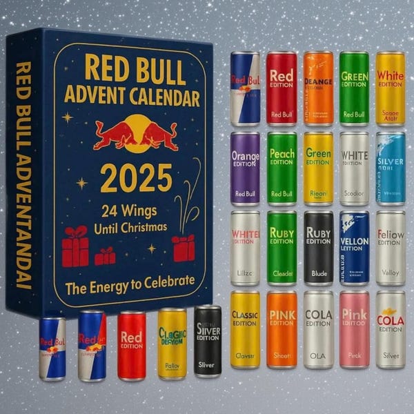 Energy Drink Advent Calendar - Etsy