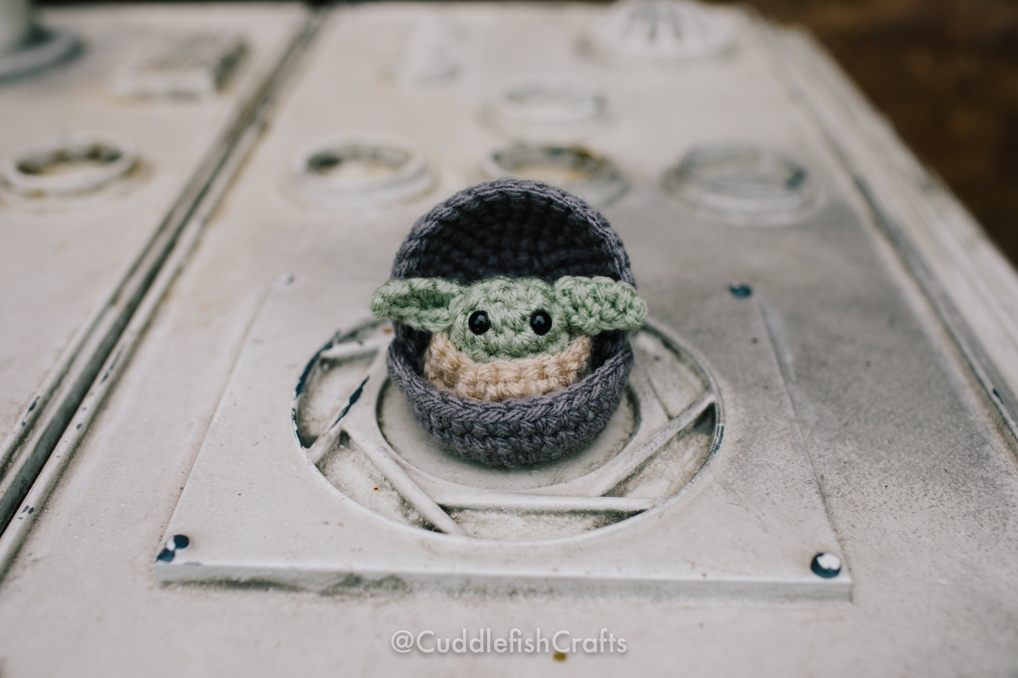 Little Baby Yoda in Pod