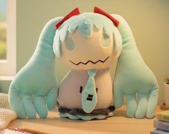 Plush Toy inspired by Hatsune Miku | Vocaloid Soft Doll | Cotton