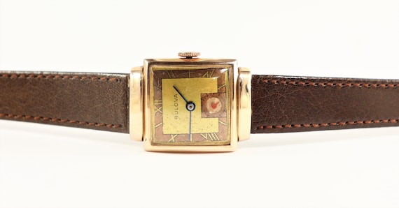 BULOVA 14K Rolled Gold Pre-Owned Vintage Winding … - image 1