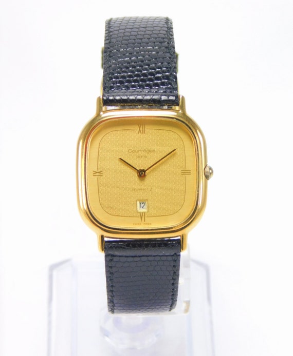 Courreges Unisex Watch Swiss Made Vintage NEW 1990