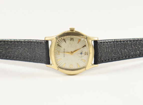 BENRUS Swiss Made 10K Rolled Gold Pre-Owned Vinta… - image 1