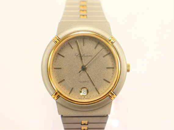 Cofram Swiss Made Two-Tone Unisex Watch Stainless… - image 3