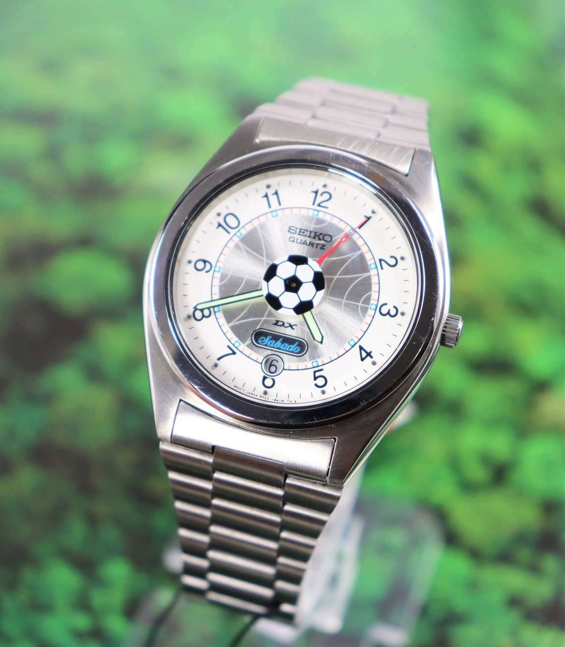 Seiko World Cup 1990 Stainless Steel Soccer Watch Vintage New Etsy