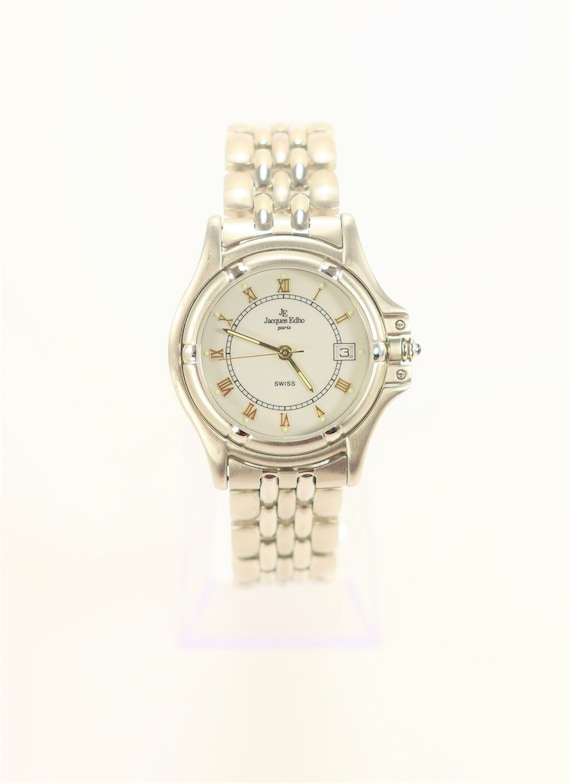 Jacques edho 18k gold plated watch online