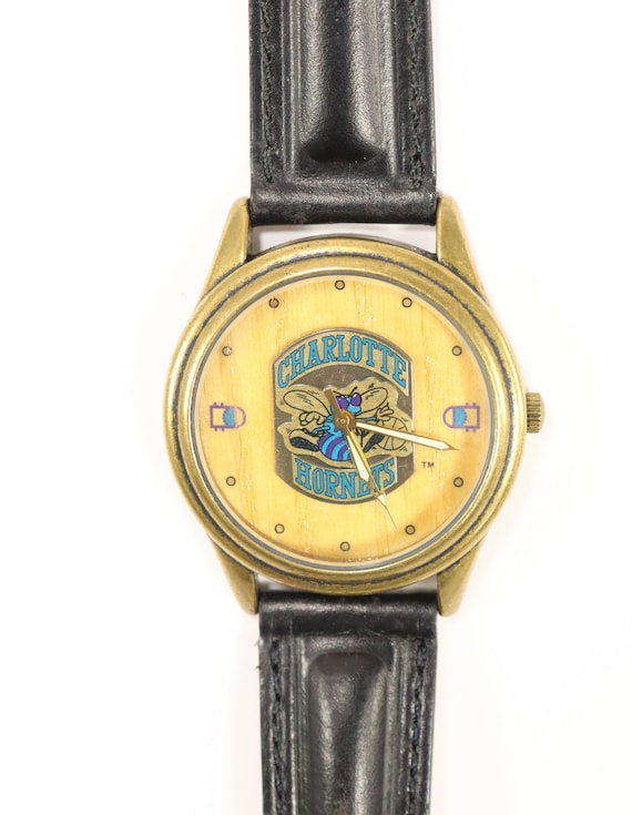 Charlotte Hornets Fossil watch 1990's Vintage New… - image 1