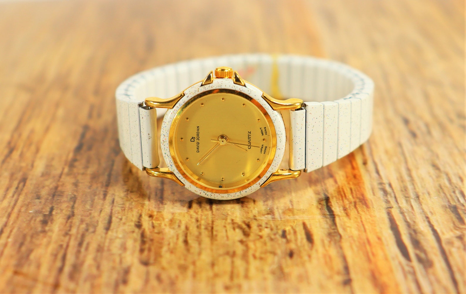 David Jordan Collection Ladies Watch White Expandable Band Etsy