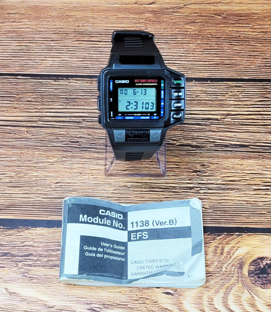 Original Casio Watch Wrist Remote Controller CMD10B Brand New Etsy