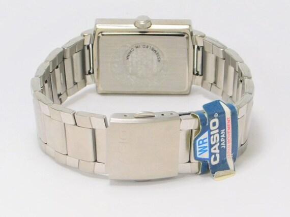 CASIO MTP-1233 Stainless Steel Metal Watch Watch … - image 7