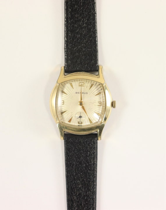 BENRUS Swiss Made 10K Rolled Gold Pre-Owned Vinta… - image 5