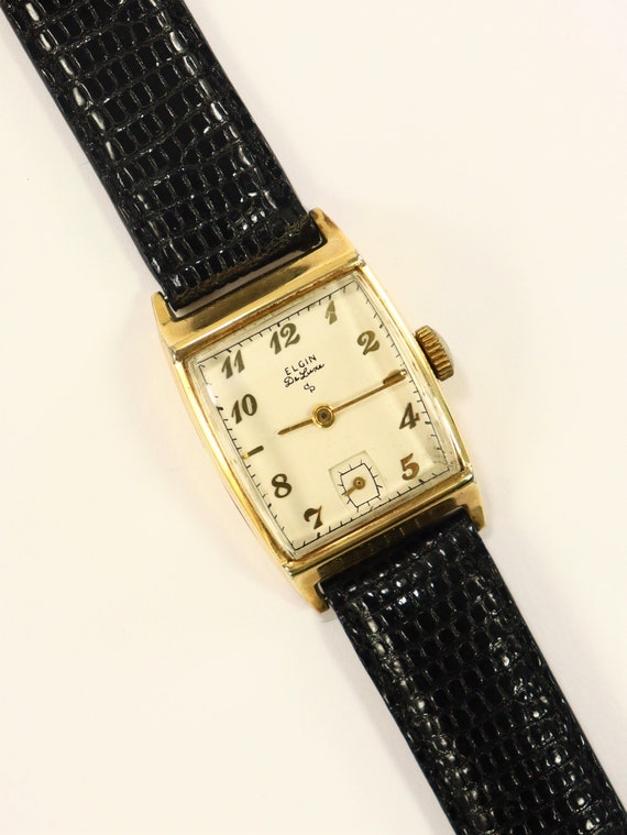 ELGIN De Luxe Gold-Filled Pre-Owned Vintage Windin