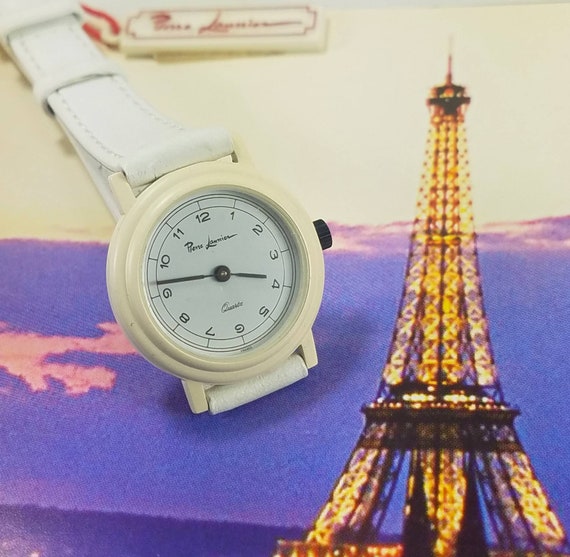 Pierre Lannier Ladies Watch White Leather Band Wh… - image 3