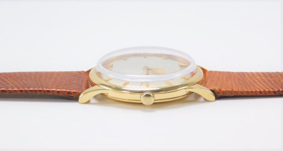 Omega Pre-owned 1960's Winding Watch 18K Gold Cas… - image 9