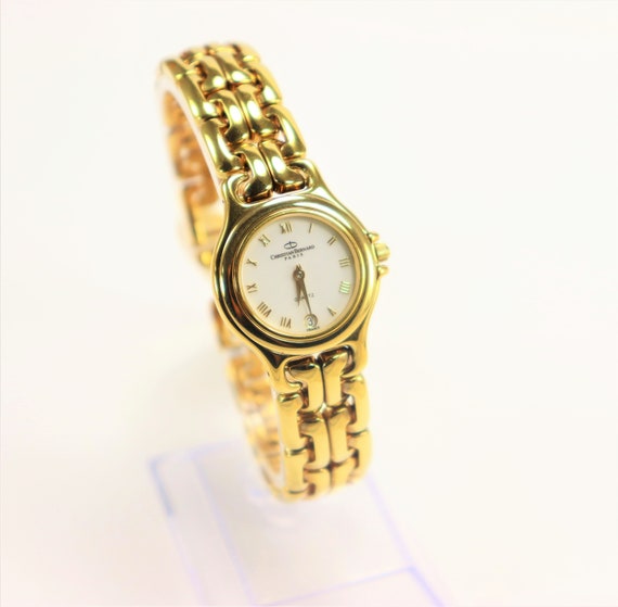 christian bernard 18k gold watch price