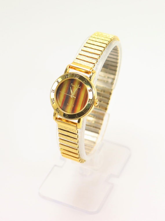 Pierre Nicol Gold Plated Fashion Watch 1990's VInt