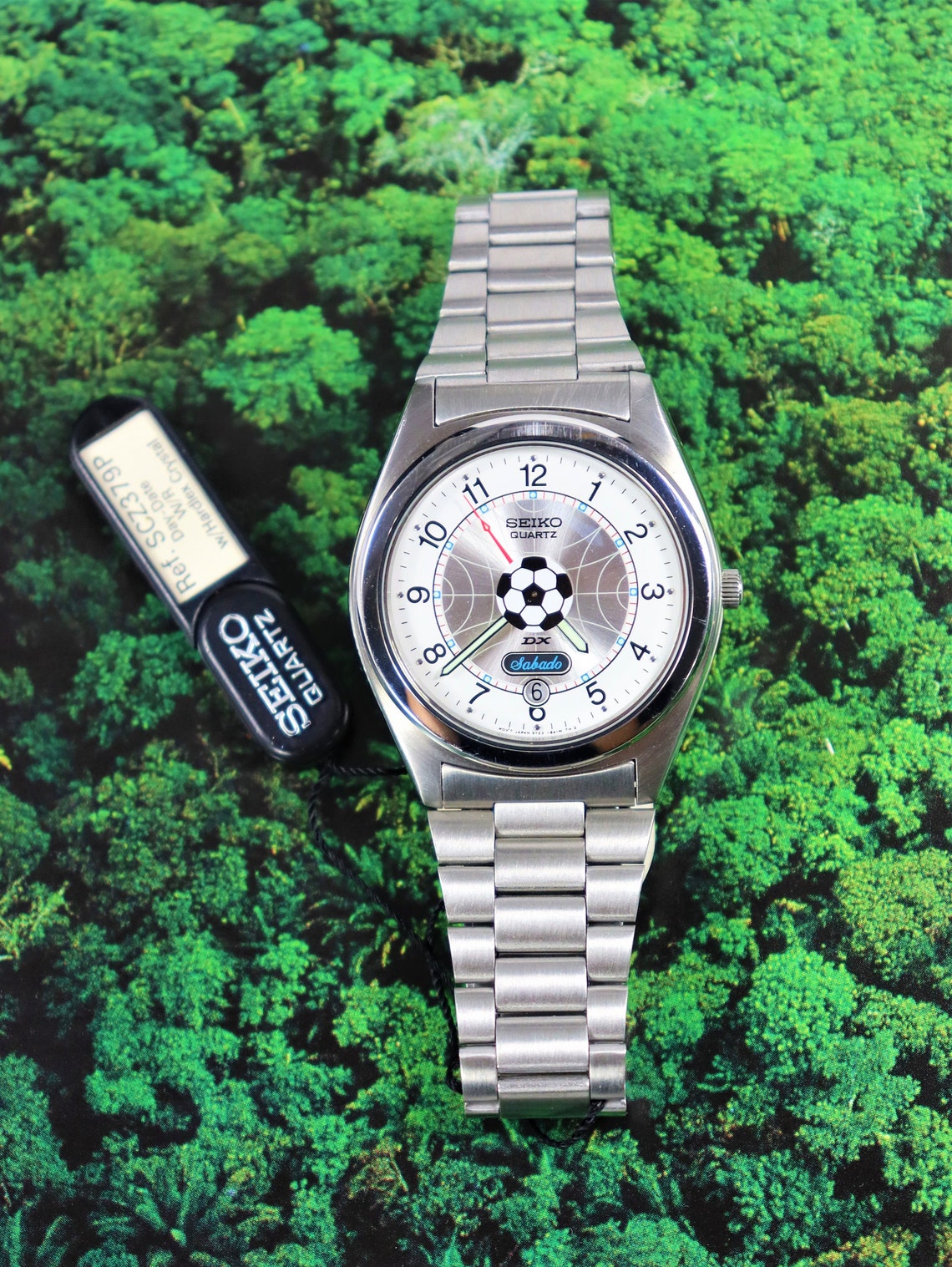 Seiko World Cup 1990 Stainless Steel Soccer Watch Vintage New Etsy