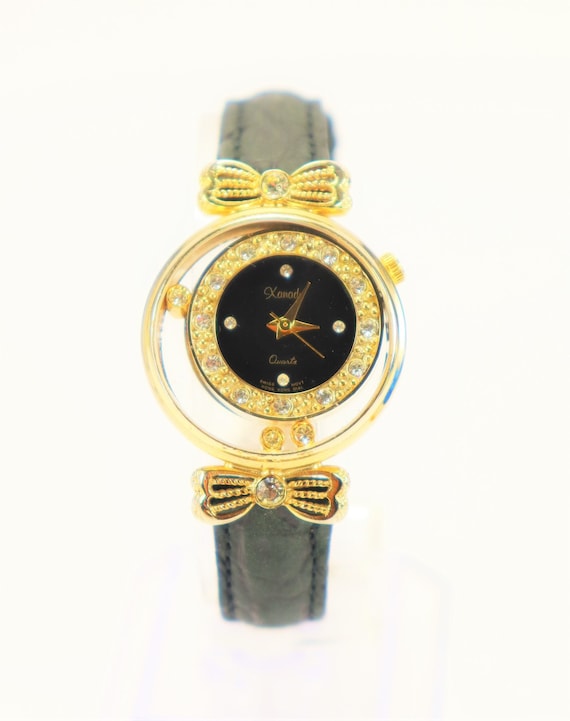 Xanadu Ladies Vintage Fashion Watch with Crystals… - image 1