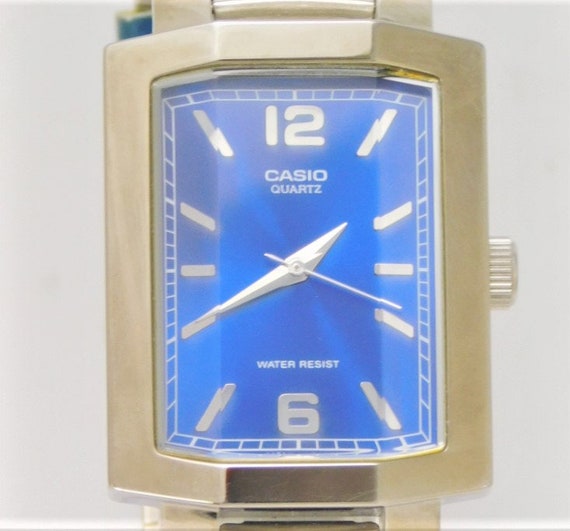 CASIO MTP-1233 Stainless Steel Metal Watch Watch … - image 4