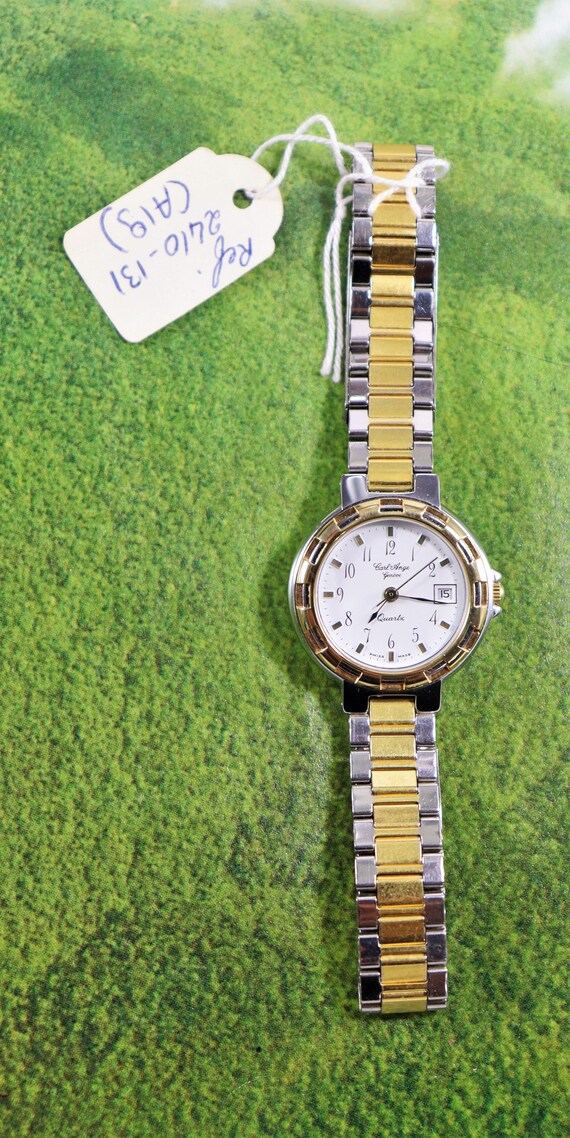 Carl-Ange Swiss Made Two-tone Ladies Watch Vintag… - image 2