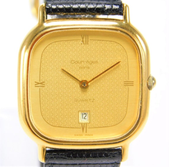 Courreges Unisex Watch Swiss Made Vintage NEW 199… - image 4