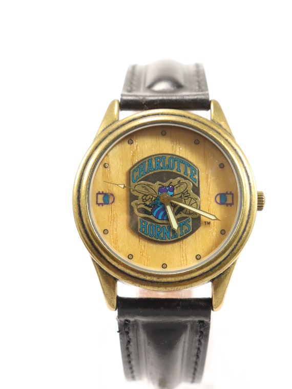 Charlotte Hornets Fossil watch 1990's Vintage New… - image 2