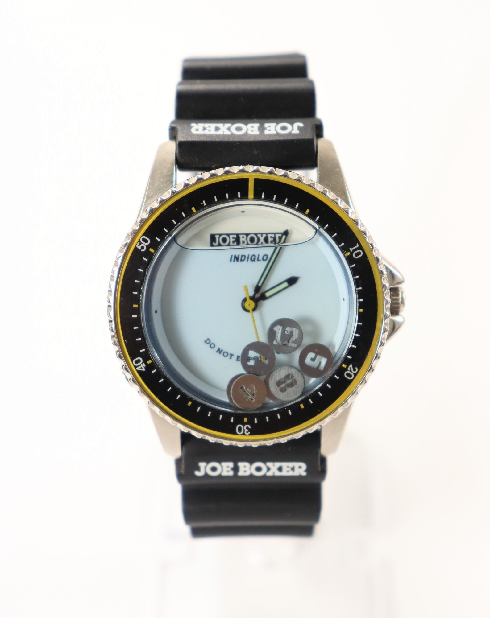 Joe Boxer ANTI DIVING Watch with Floating Numbers Etsy