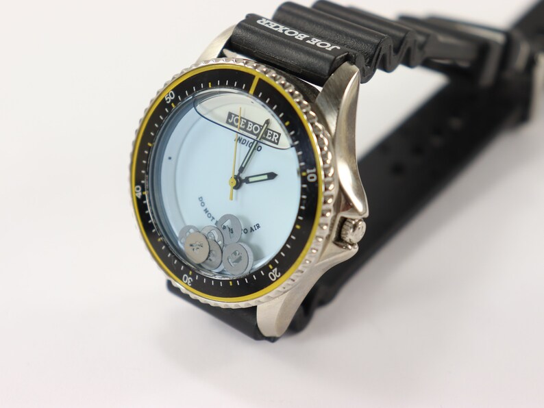 Joe Boxer ANTI DIVING Watch with Floating Numbers Etsy