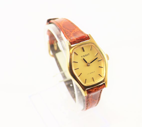 TISSOT Ladies Stylist Winding Watch Vintage NEW W tag 1970 s
