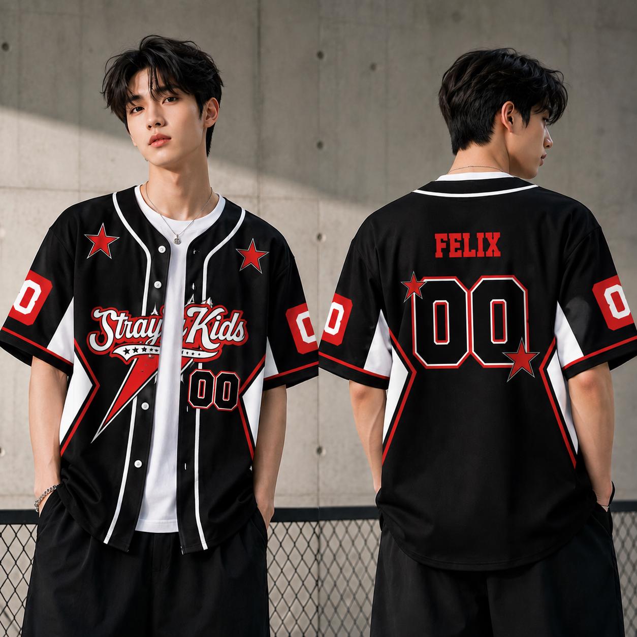 Stray Kids Jersey Black - Etsy UK