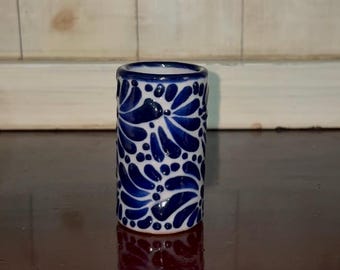 Copos de shot Talavera feitos à mão | Autênticos utensílios mexicanos para bebidas