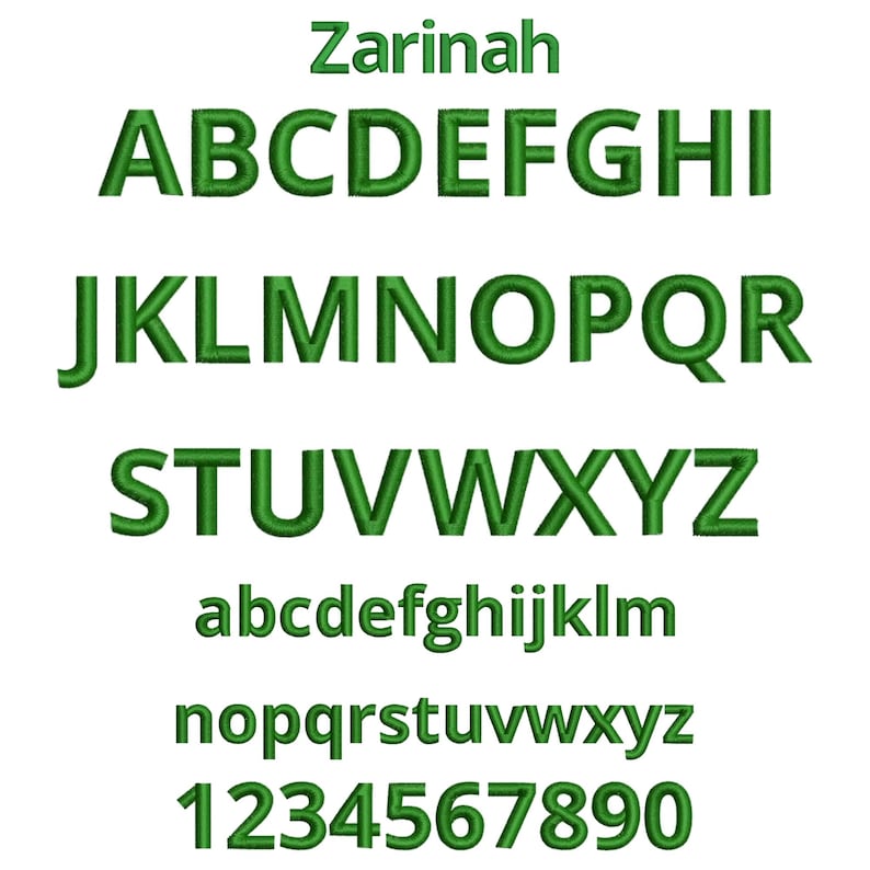 Modern Cursive Machine Embroidery Font, Monogram Script Alphabet, Satin ...