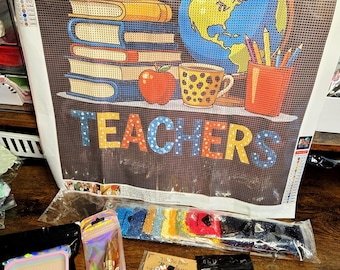 Teacher Diamond Painting Mystery Bundles! You choose Canvas