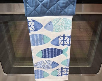 Hanging Kitchen Towel - no slip - see variations for options