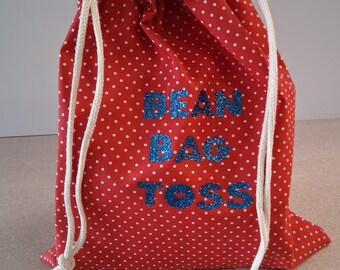 No screen time, Fun and Educational Bean Bag Toss Game - 11 piece set with Custom Travel Bag