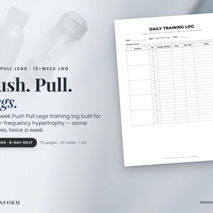 Push-Pull-Beintrainingsprotokoll | 12-Wochen-Hypertrophieprogramm (PDF)