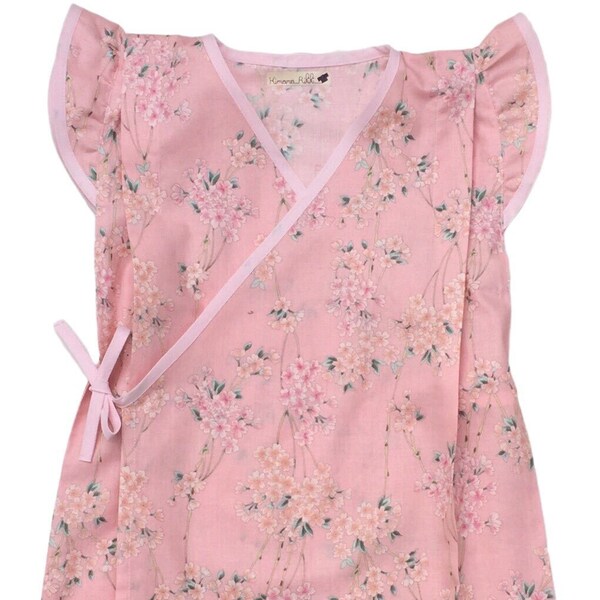 ROBE KIMONO ENFANT, en tissu japonais