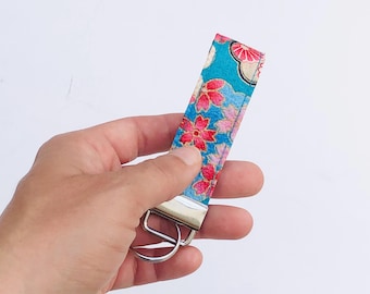 Porte clés en tissu japonais