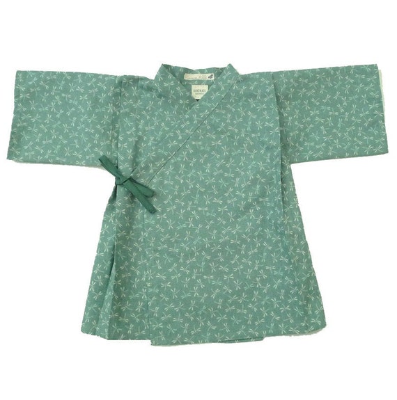 Kimono Bebe Et Enfant Tissu Japonais Libellules Etsy Singapore