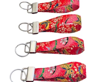 Porte clés en tissu japonais