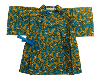 KIMONO Bébé et Enfant, tissu japonais, dernières tailles 6 mois et 6 ans