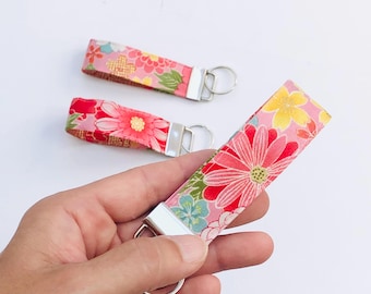 Porte clés en tissu japonais