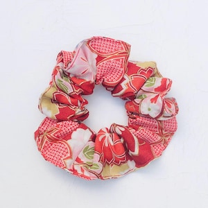 CHOUCHOU, accessoire cheveux, en tissu japonais