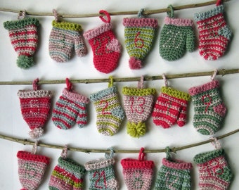 ¡Patrón de crochet durante 24 días hasta Navidad!