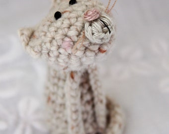 Patron au crochet pour Cotton le chat