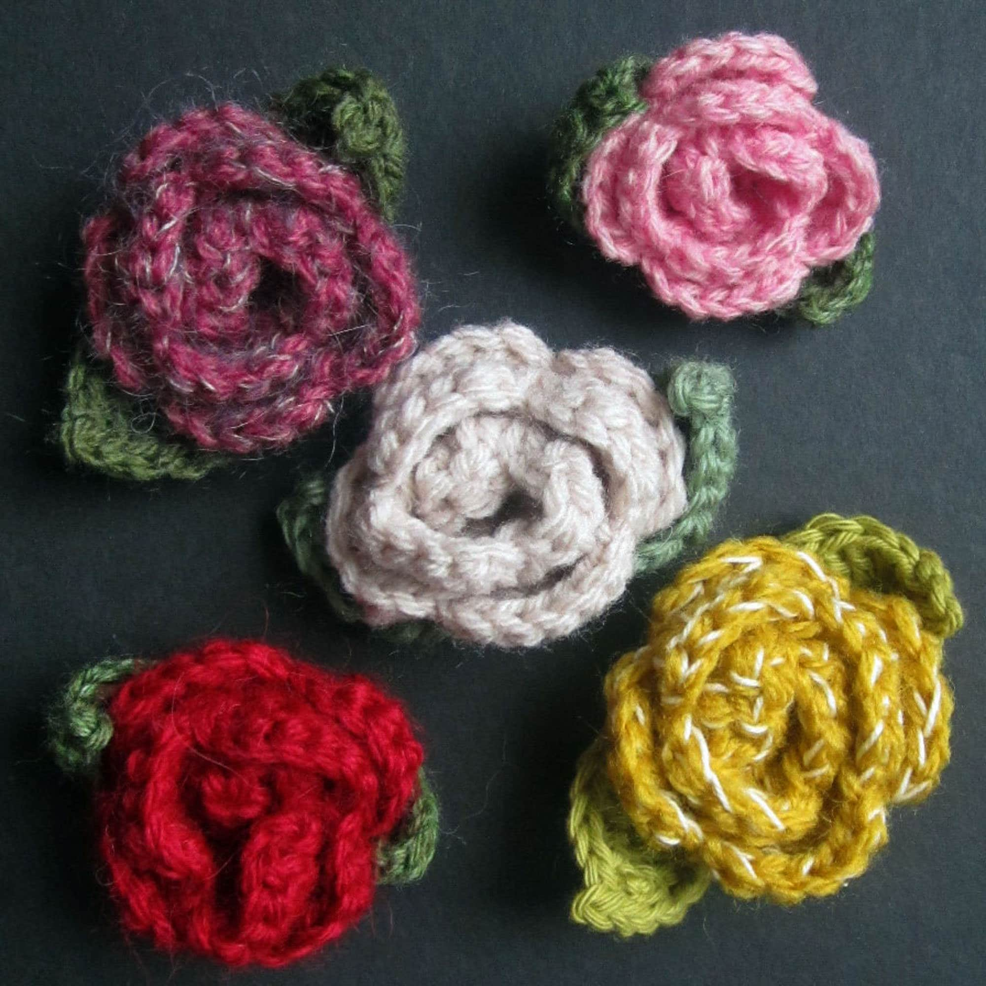 Crochet Pattern for a Ring O' Roses Hairband | Etsy UK