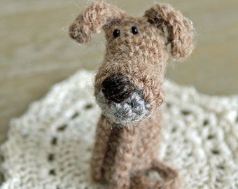 Crochet Pattern for Nougat the Dog